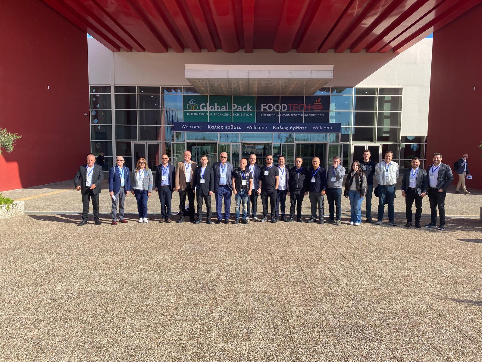 Members of the Gaziantep Food and Innovation Cluster Took Part in the Food Tech and Global Pack Fairs in Athens with a Buyer Delegation Program