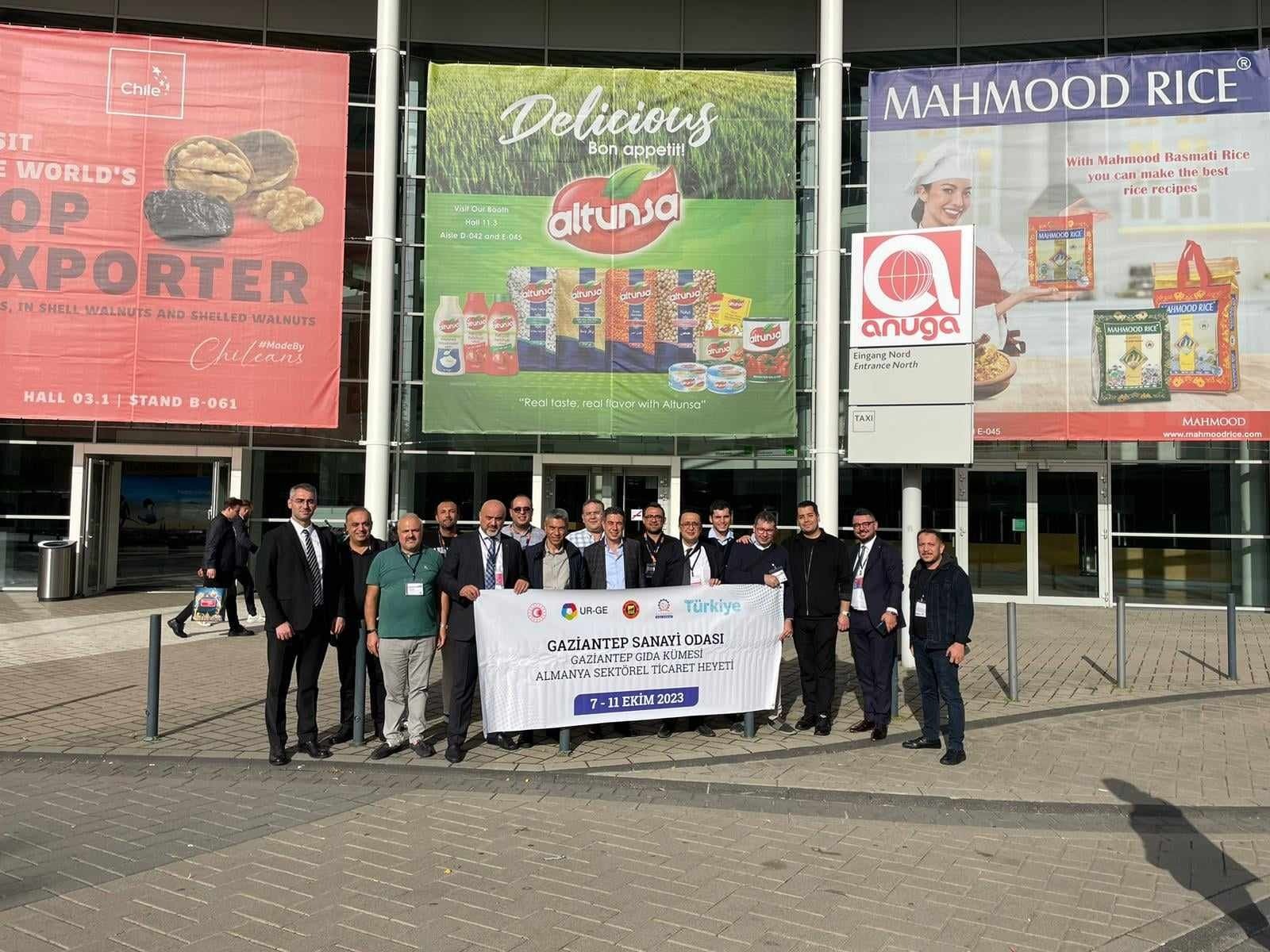 Gaziantep Food Cluster Participated in the ANUGA Fair and Sectoral Trade & Buyer Delegation Program in Germany